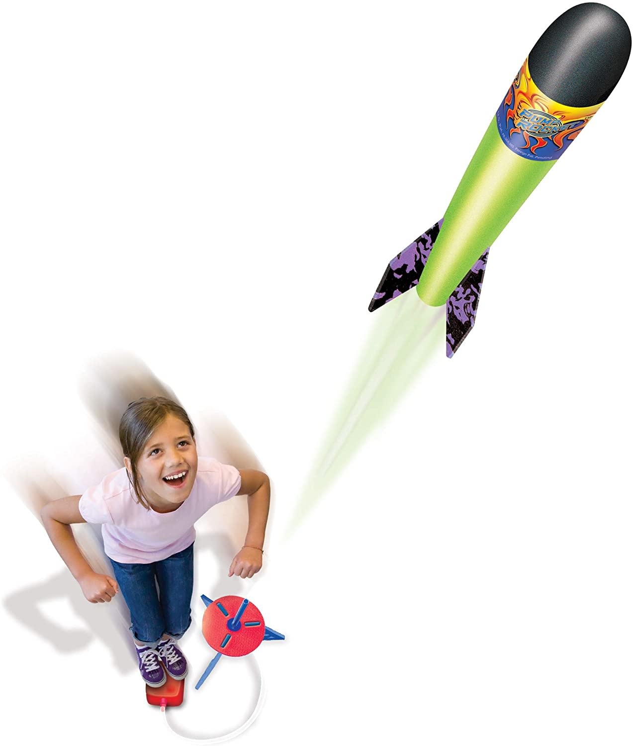 Geospace Jump Rocket Launcher & 3 Rockets