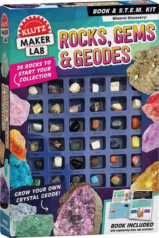 Klutz Klutz Book Rocks, Gems, & Geodes