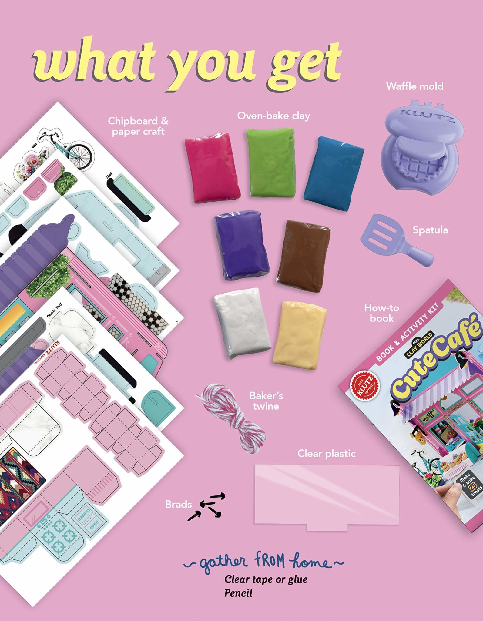 Klutz Klutz Book Mini Clay World Cute Cafe