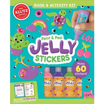 Klutz Klutz Book Paint & Peel Jelly Stickers