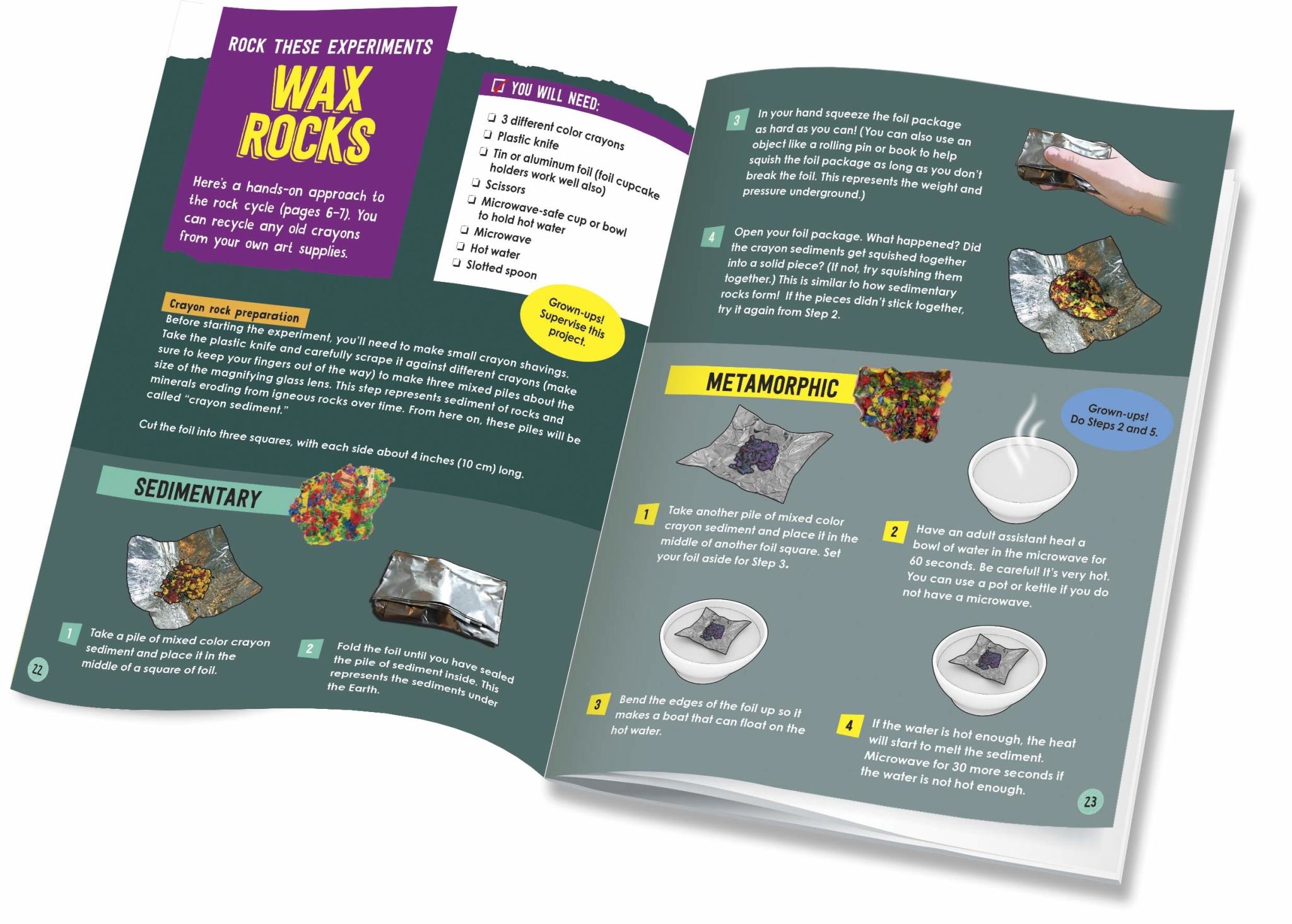 Klutz Klutz Book Light Up Rock and Gem Collection