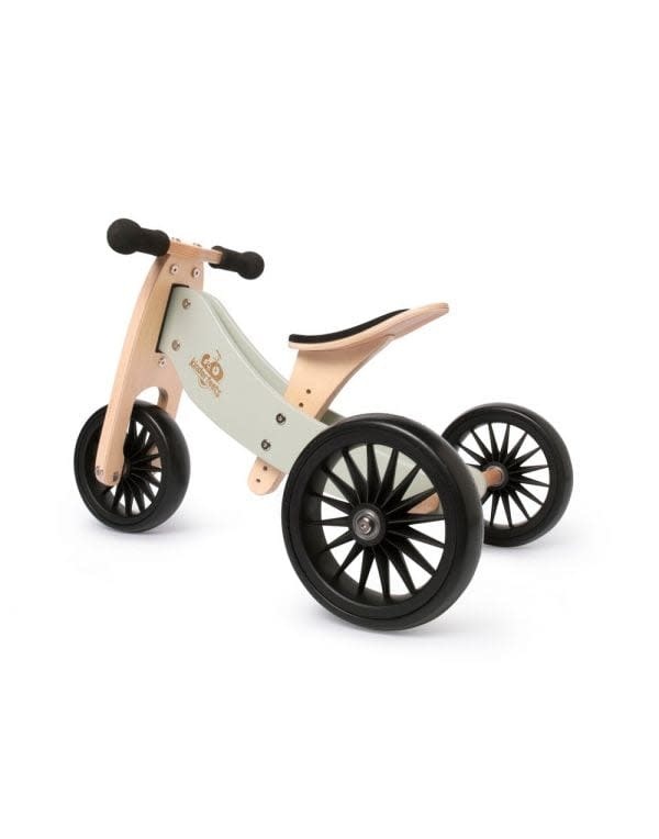 Kinderfeets Kinderfeets Tiny Tots Plus Convertible Balance Bike Sage
