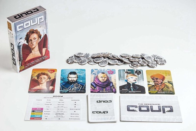 Indie Card Game Coup