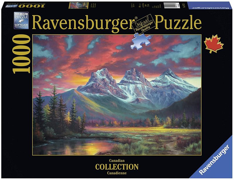 Ravensburger Ravensburger Puzzle 1000pc Canadian Alberta's Sisters