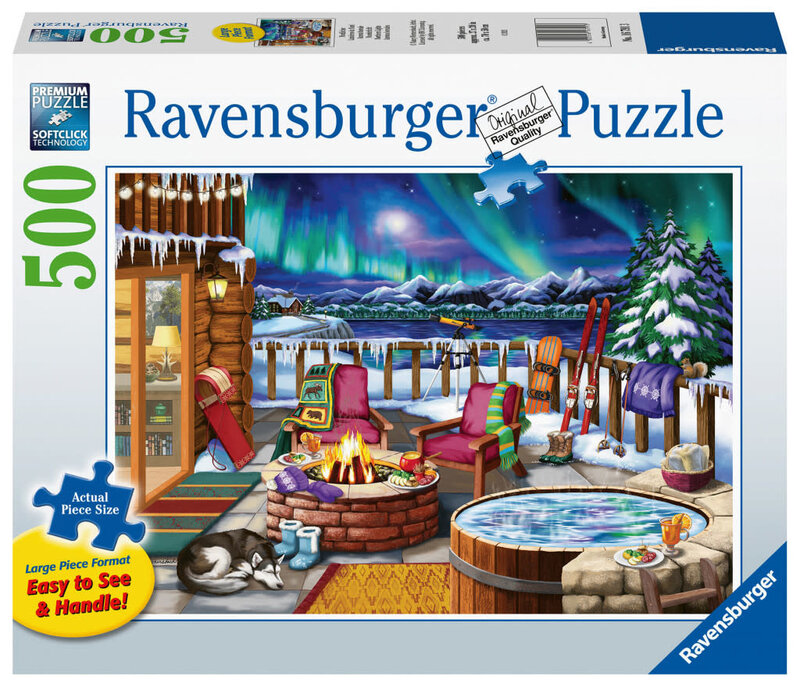 Ravensburger Ravensburger Puzzle 500pc Large Format Northern Lights