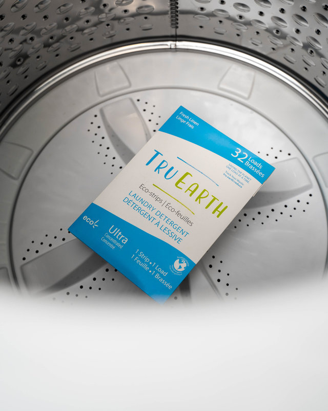 Tru Earth Laundry Detergent Eco-Strips Fresh Linen 32 Loads