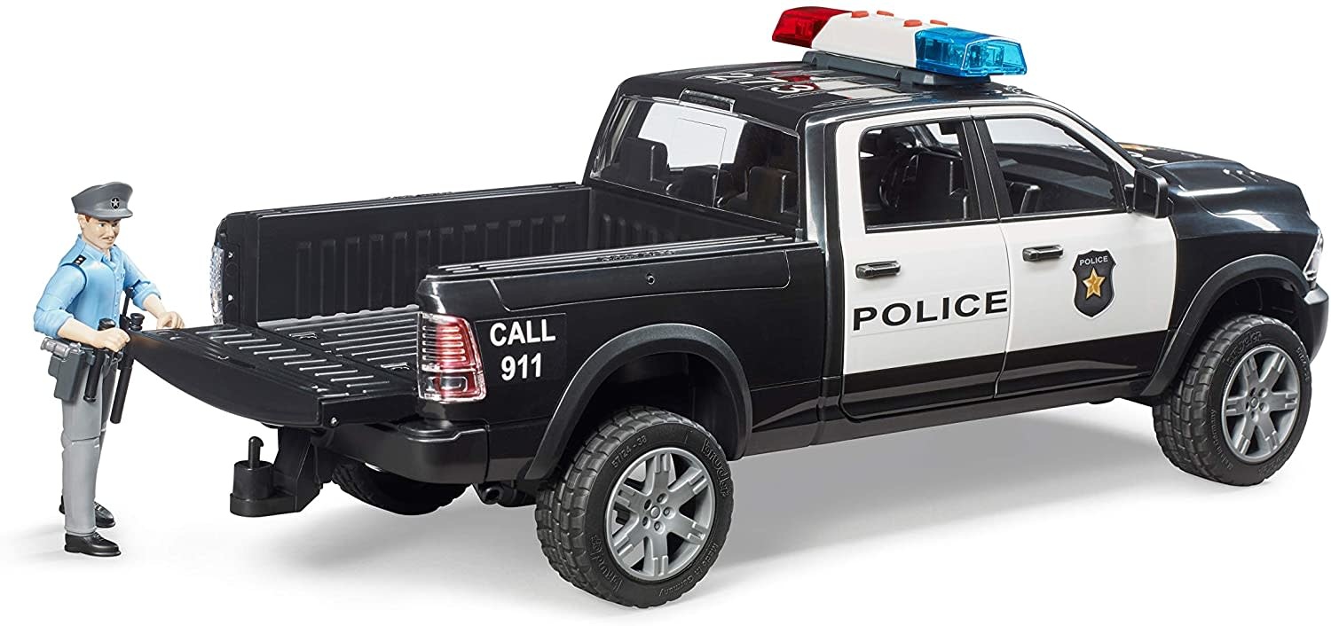 Bruder Bruder Dodge Ram Police Truck with Policeman