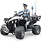 Bruder Bruder Police Quad with Policeman