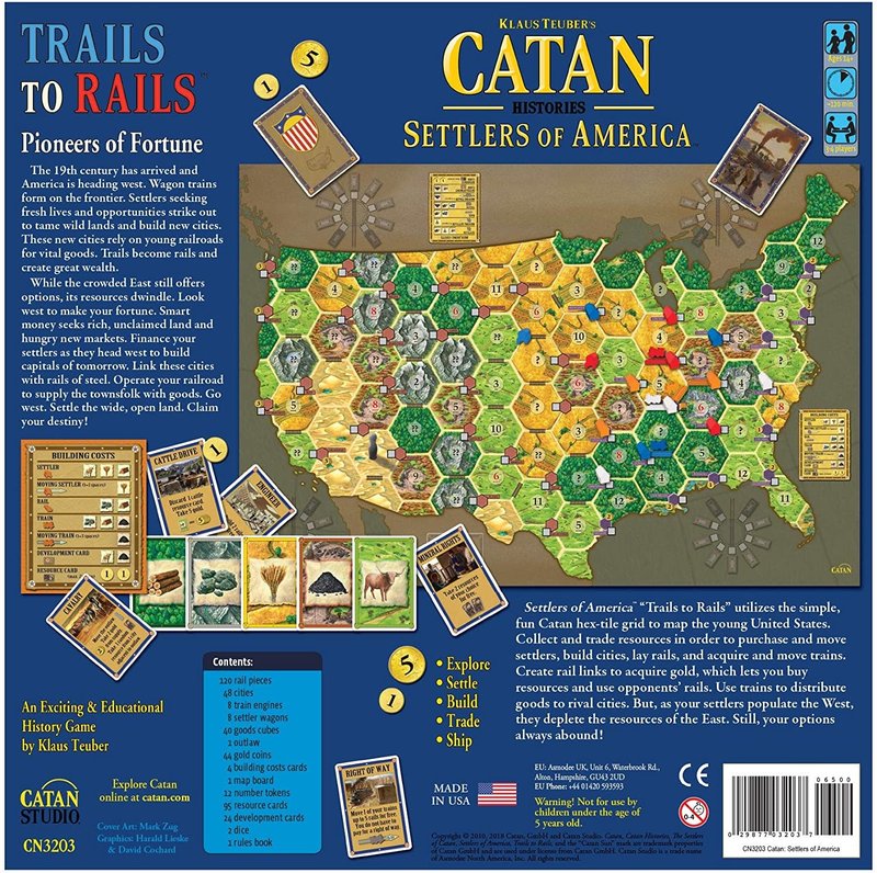Catan Studios Catan Histories: Settlers of America