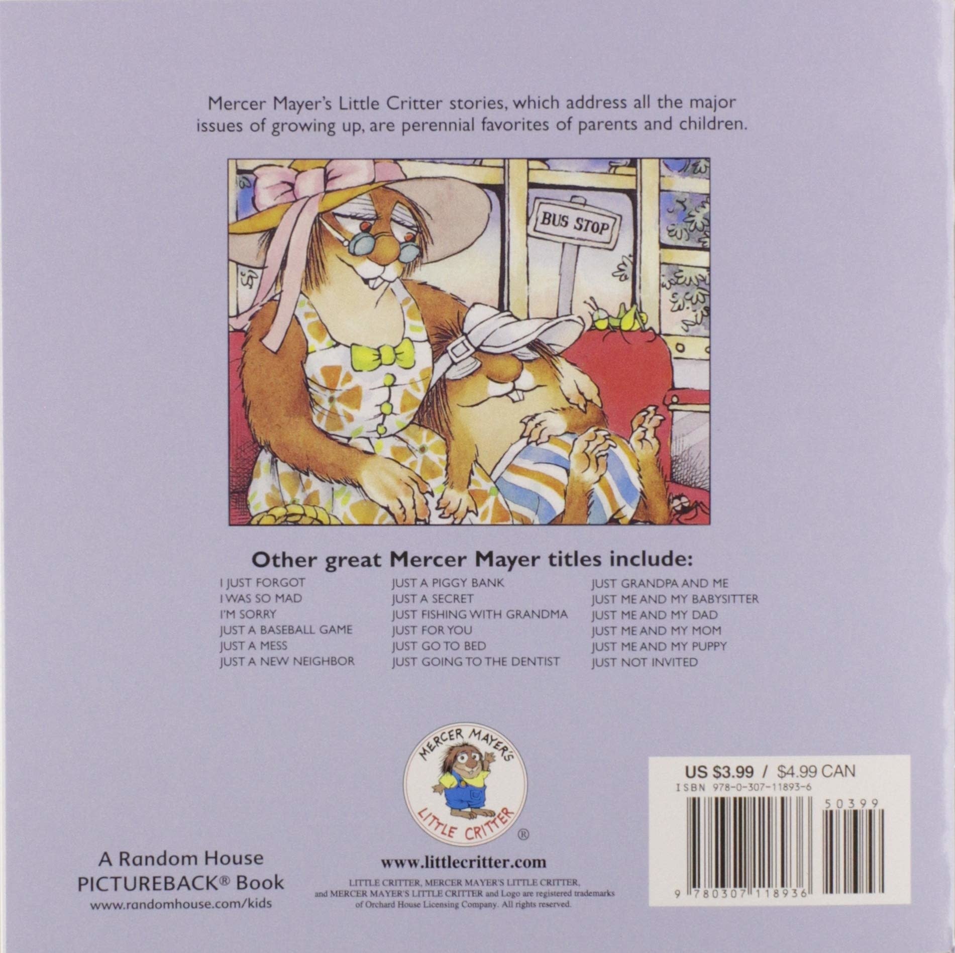 Random House Little Critter Book: Just Grandma and Me