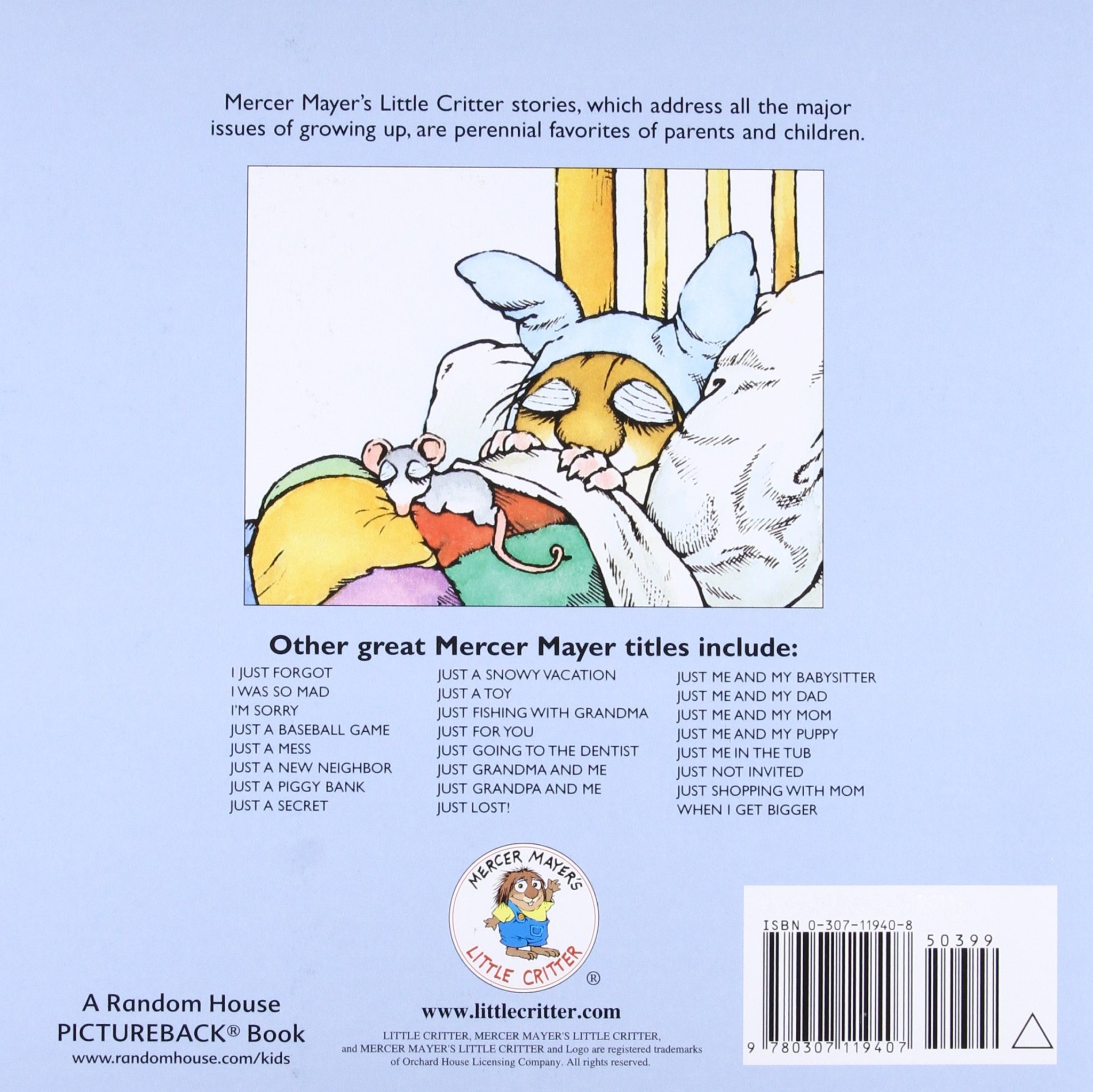 Random House Little Critter Book: Just Go to Bed