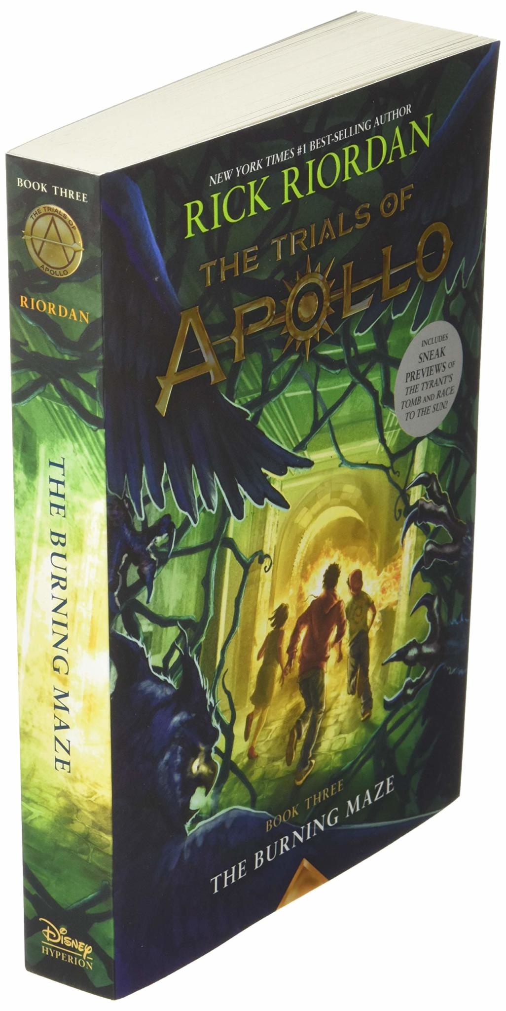 Disney-Hyperion The Trials of Apollo Book 3 The Burning Maze