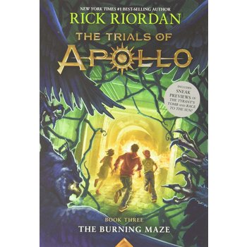 Disney-Hyperion The Trials of Apollo Book 3 The Burning Maze