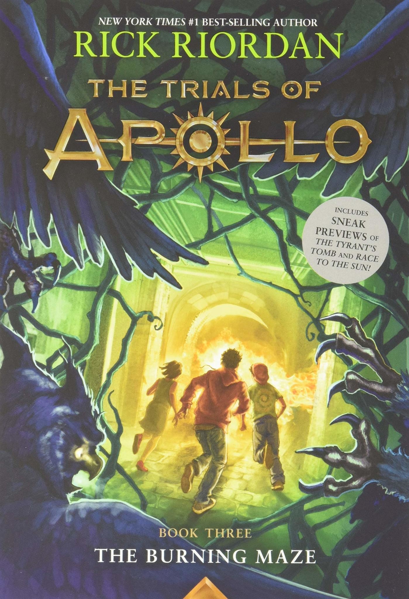 Disney-Hyperion The Trials of Apollo Book 3 The Burning Maze