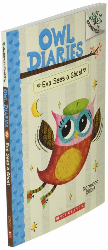 Scholastic A Branches Book Owl Diaries #2 Eva Sees a Ghost