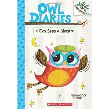 Scholastic A Branches Book Owl Diaries #2 Eva Sees a Ghost