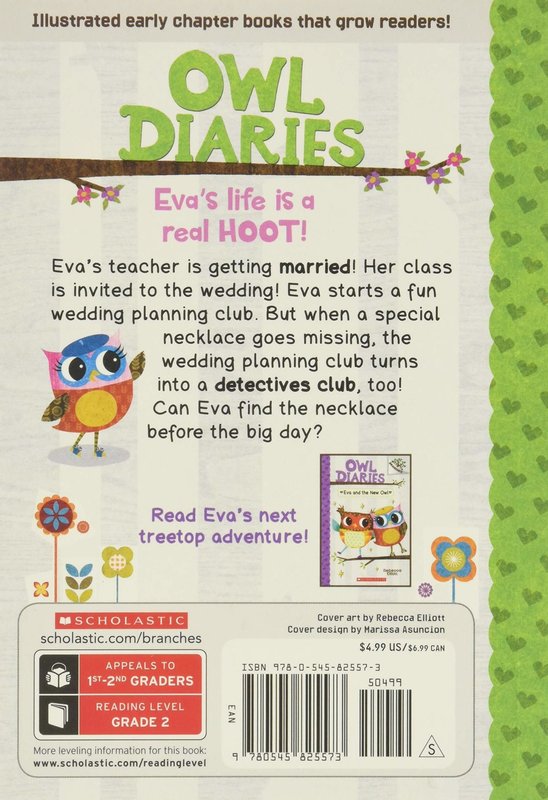 Scholastic A Branches Book Owl Diaries #3 Woodland Wedding