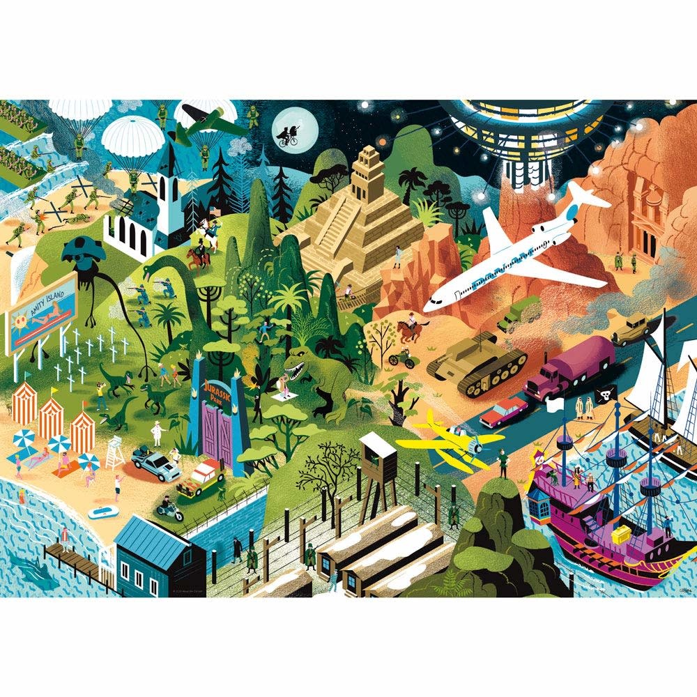 Heye Heye Puzzle 1000pc Movie Masters - Speilberg