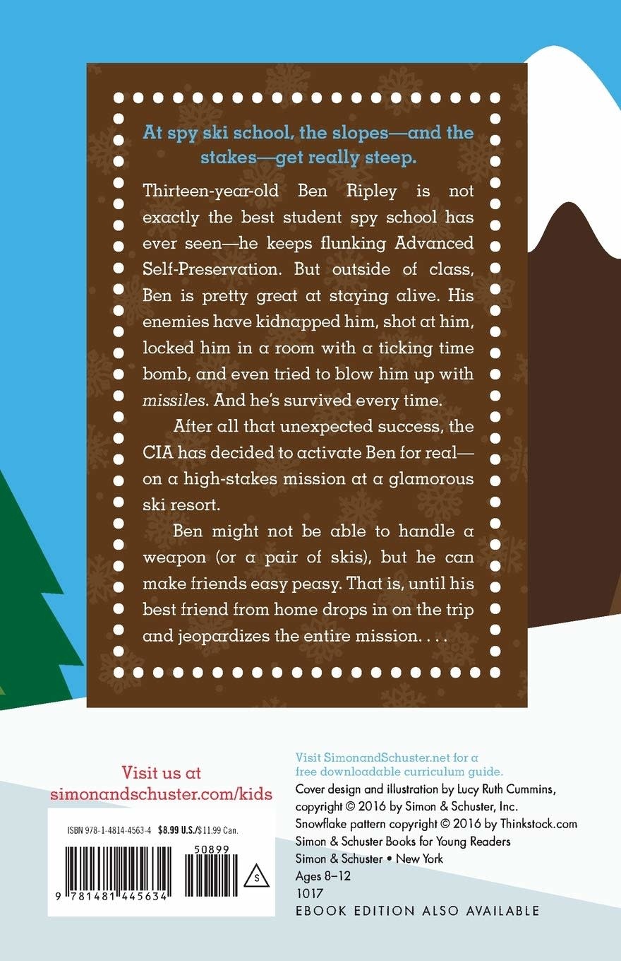 Simon and Schuster Spy School Book Series #4 Ski Spy School