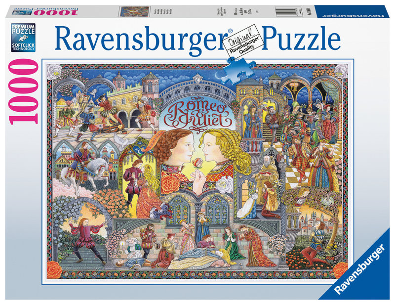 Ravensburger Ravensburger Puzzle 1000pc Romeo & Juliet