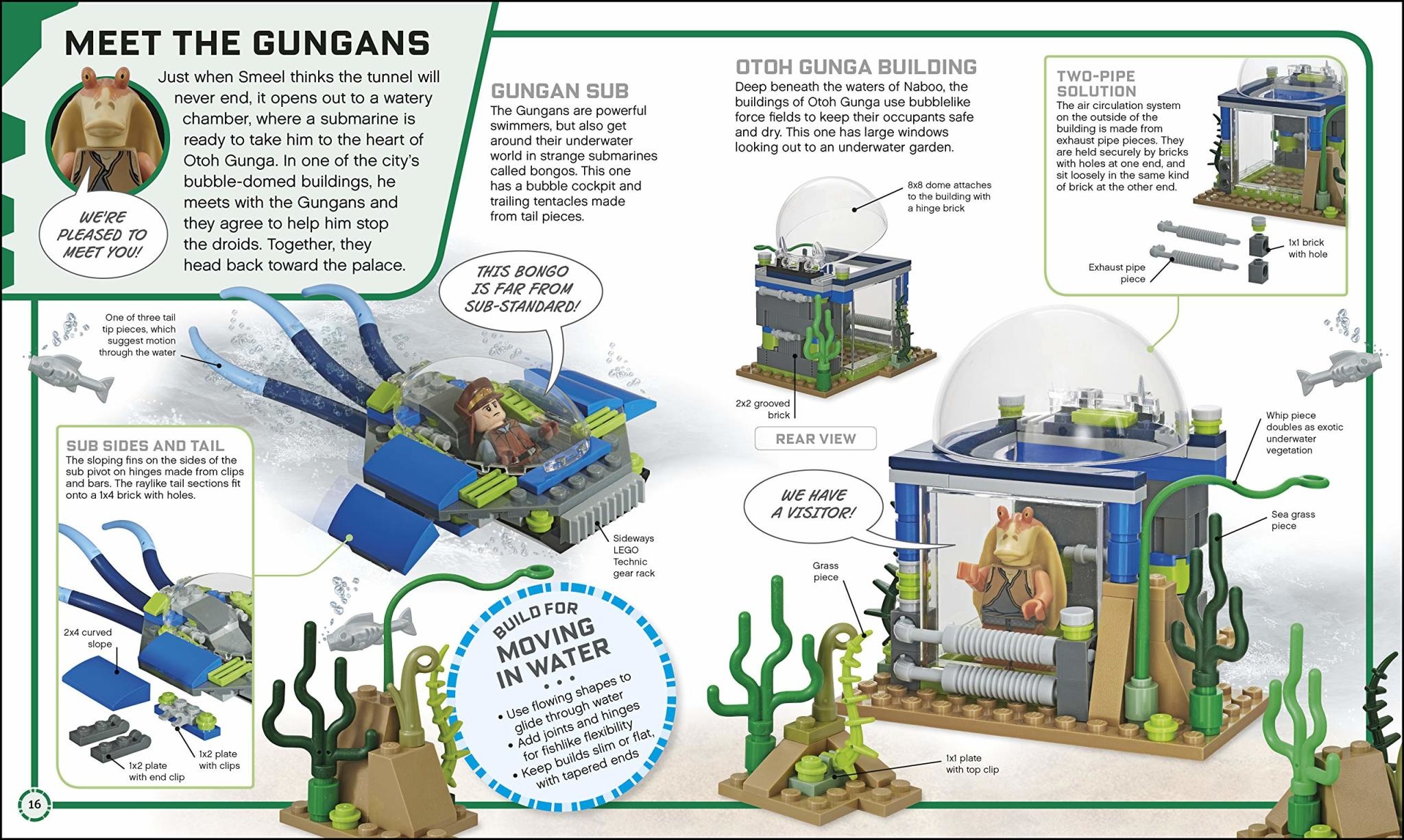 DK Lego Build Your Own Adventure Star Wars Book