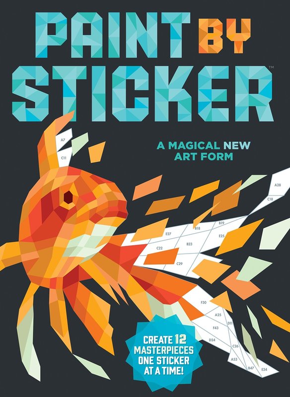 Workman Publishing Paint by Stickers Adult