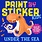 Workman Publishing Paint by Stickers Kids Under the Sea