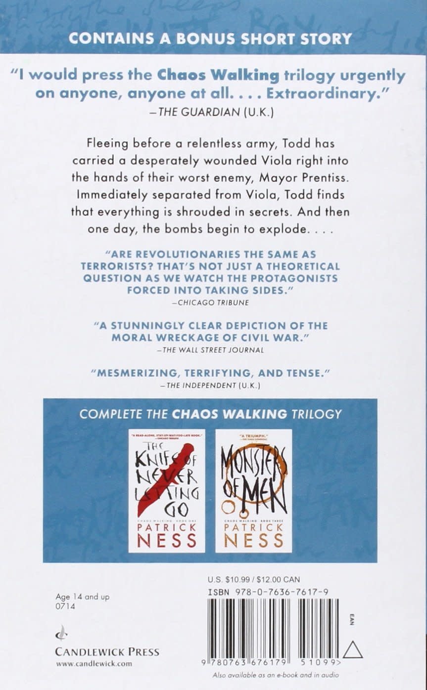 Candlewick Press Chaos Walking #2 The Ask and the Answer