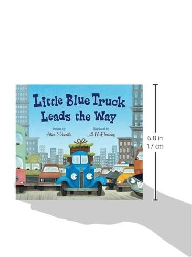 Little Blue Truck Leads the Way Board Book