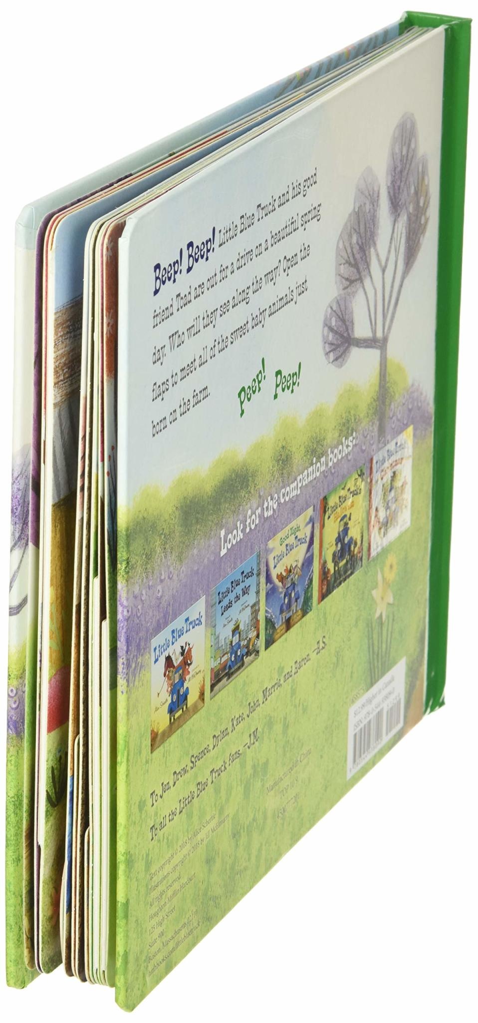 Little Blue Truck Springtime Board Book