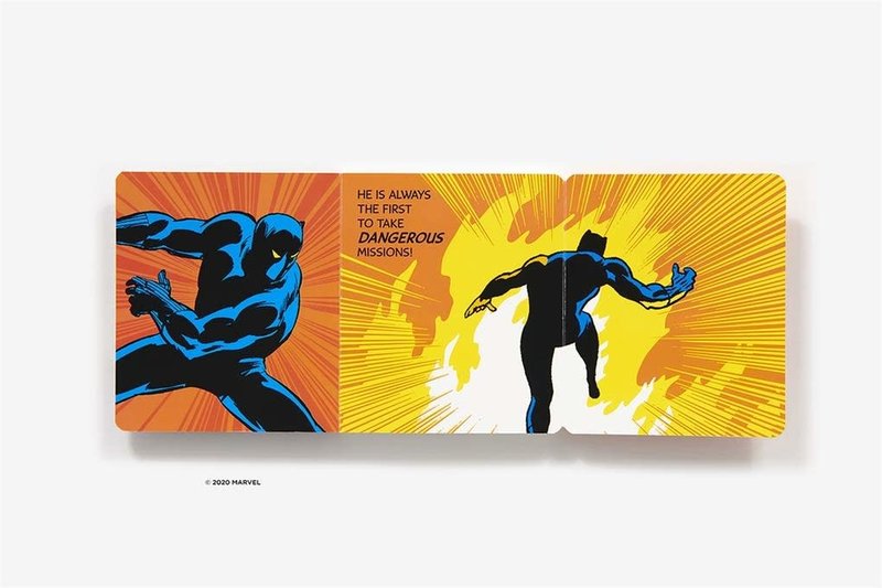 My Mighty Marvel First Book Black Panther Board Book