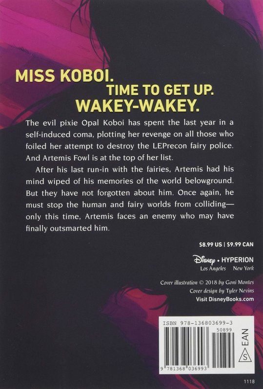 Disney-Hyperion Artemis Fowl Book 4 The Opal Deception