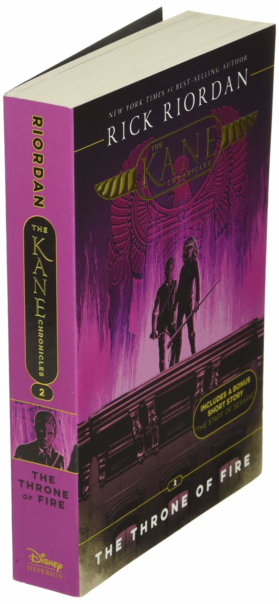 Disney-Hyperion The Kane Chronicles Book 2 Throne of Fire