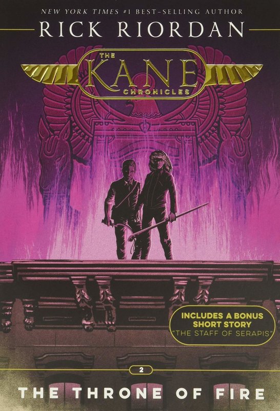 Disney-Hyperion The Kane Chronicles Book 2 Throne of Fire