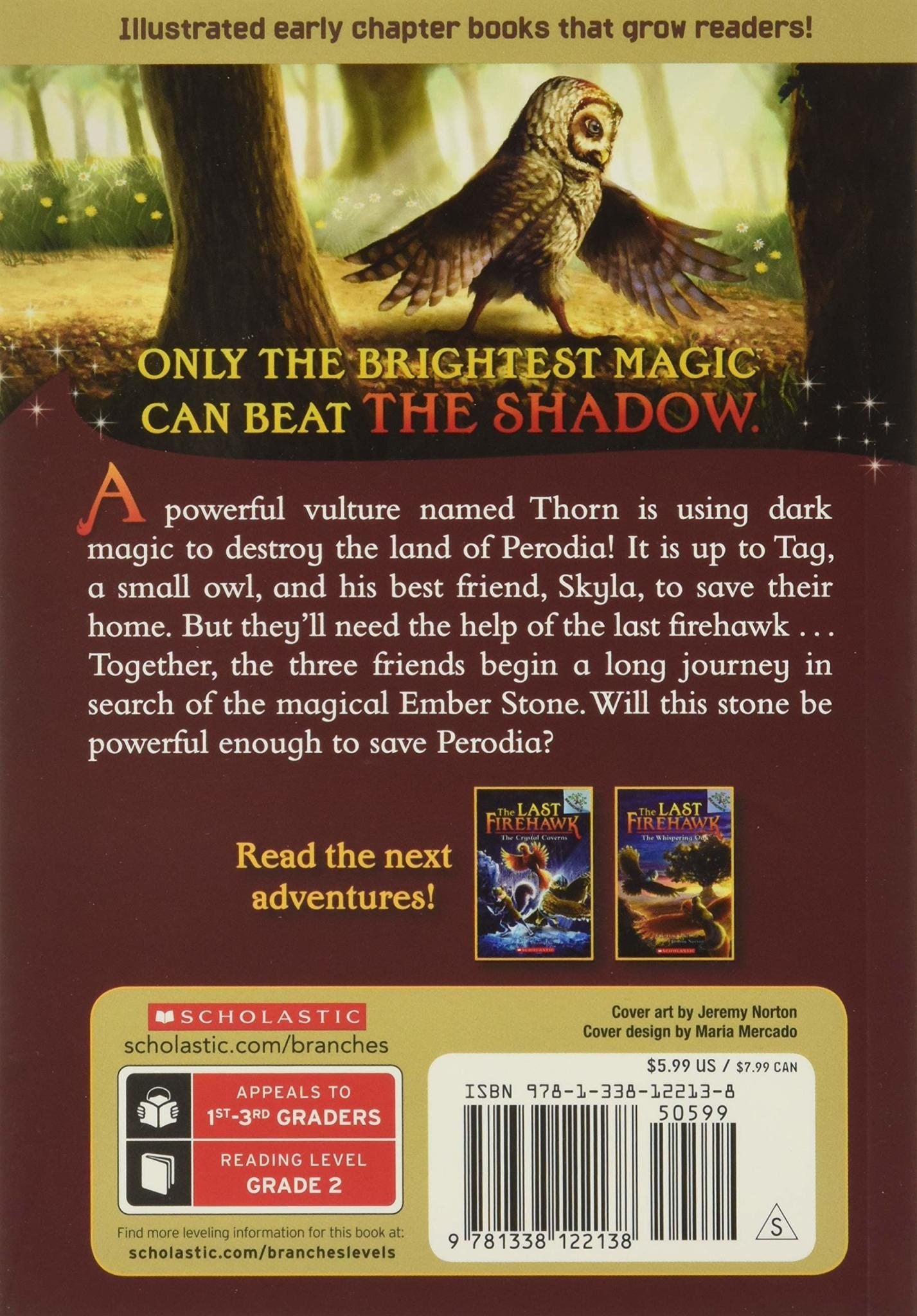 Scholastic The Last Firehawk Book 1 The Ember Stone