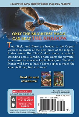 Scholastic The Last Firehawk Book 2 The Crystal Caverns