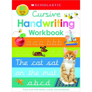 Scholastic Early Learners Cursive Practice Learning Pad