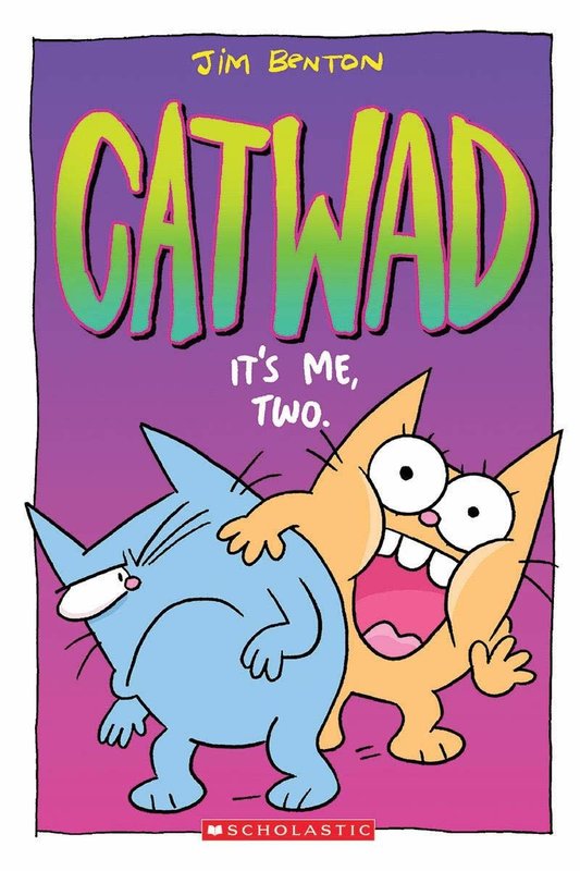 Scholastic Catwad It's Me Too Graphic Novel 2