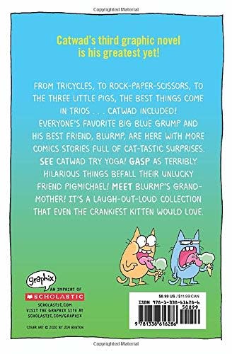 Scholastic Catwad Me Three Graphic Novel 3