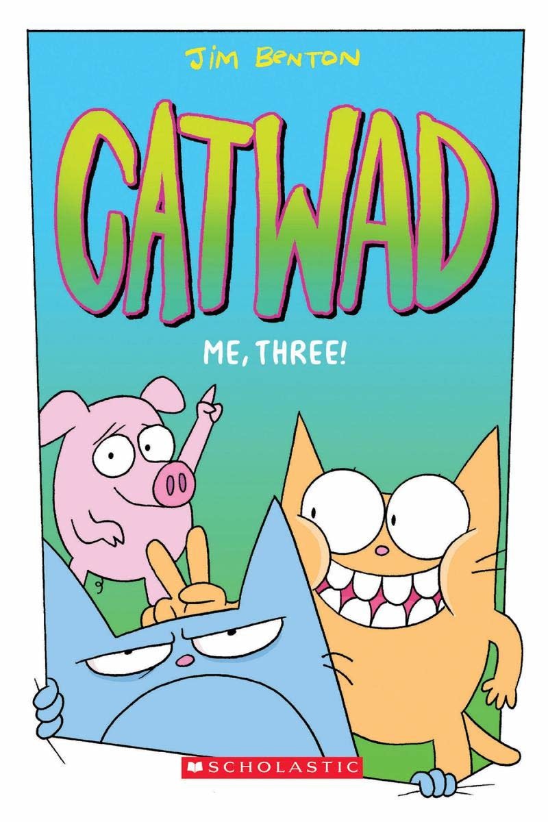 Scholastic Catwad Me Three Graphic Novel 3