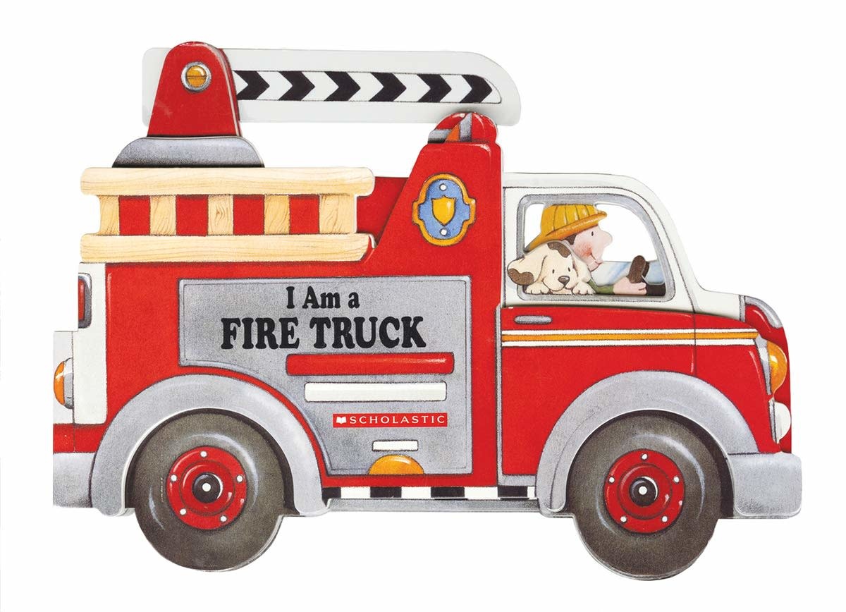 Scholastic I am a Firetruck Board Book