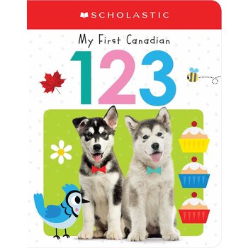 Scholastic My First Canadian 123 Board Book