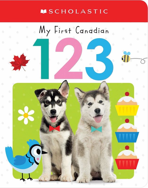 Scholastic My First Canadian 123 Board Book