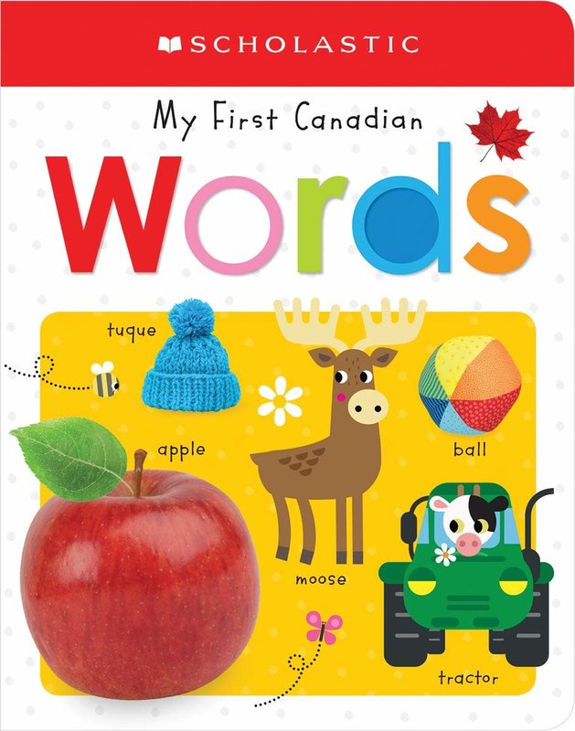 Scholastic My First Canadian Words Board Book