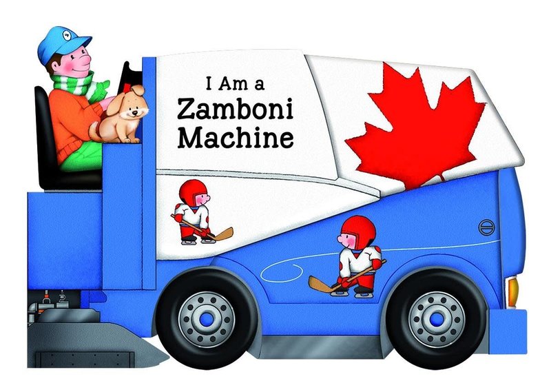 Scholastic I am a Zamboni Machine Board Book