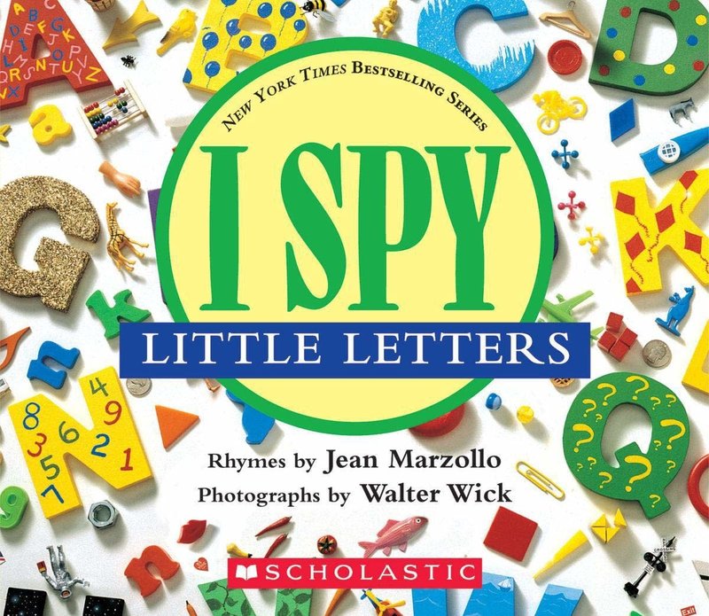 Scholastic I Spy Little Letters Board Book