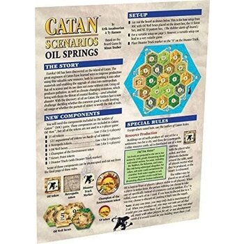 Catan Studios Catan Scenarios Oil Springs