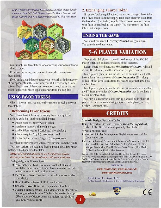 Catan Studios Catan Scenarios Frenemies