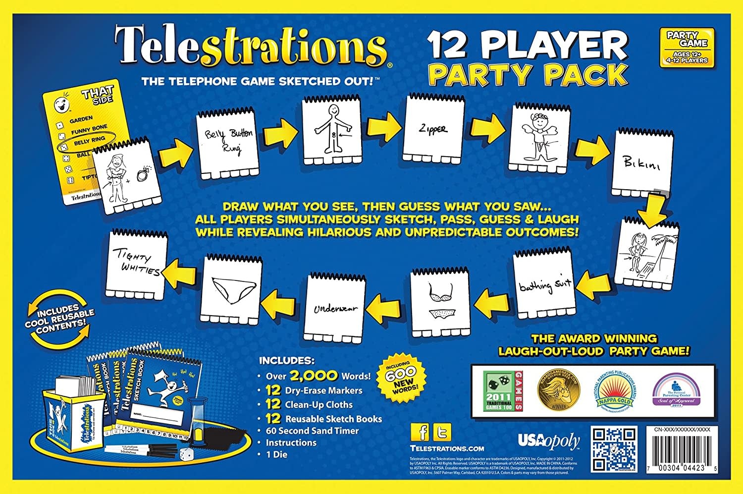 The OP Telestrations Party Pack Game