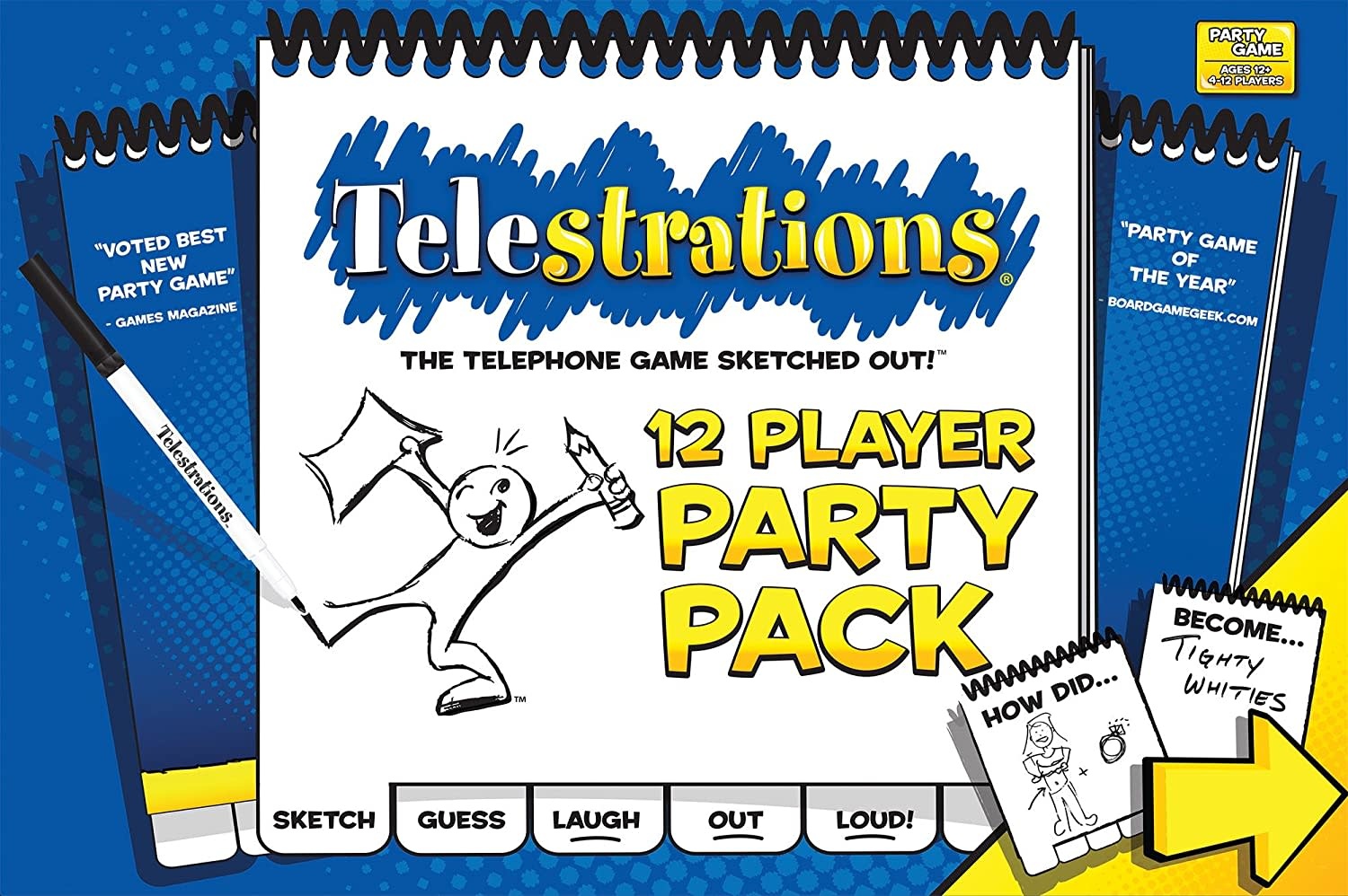 The OP Telestrations Party Pack Game